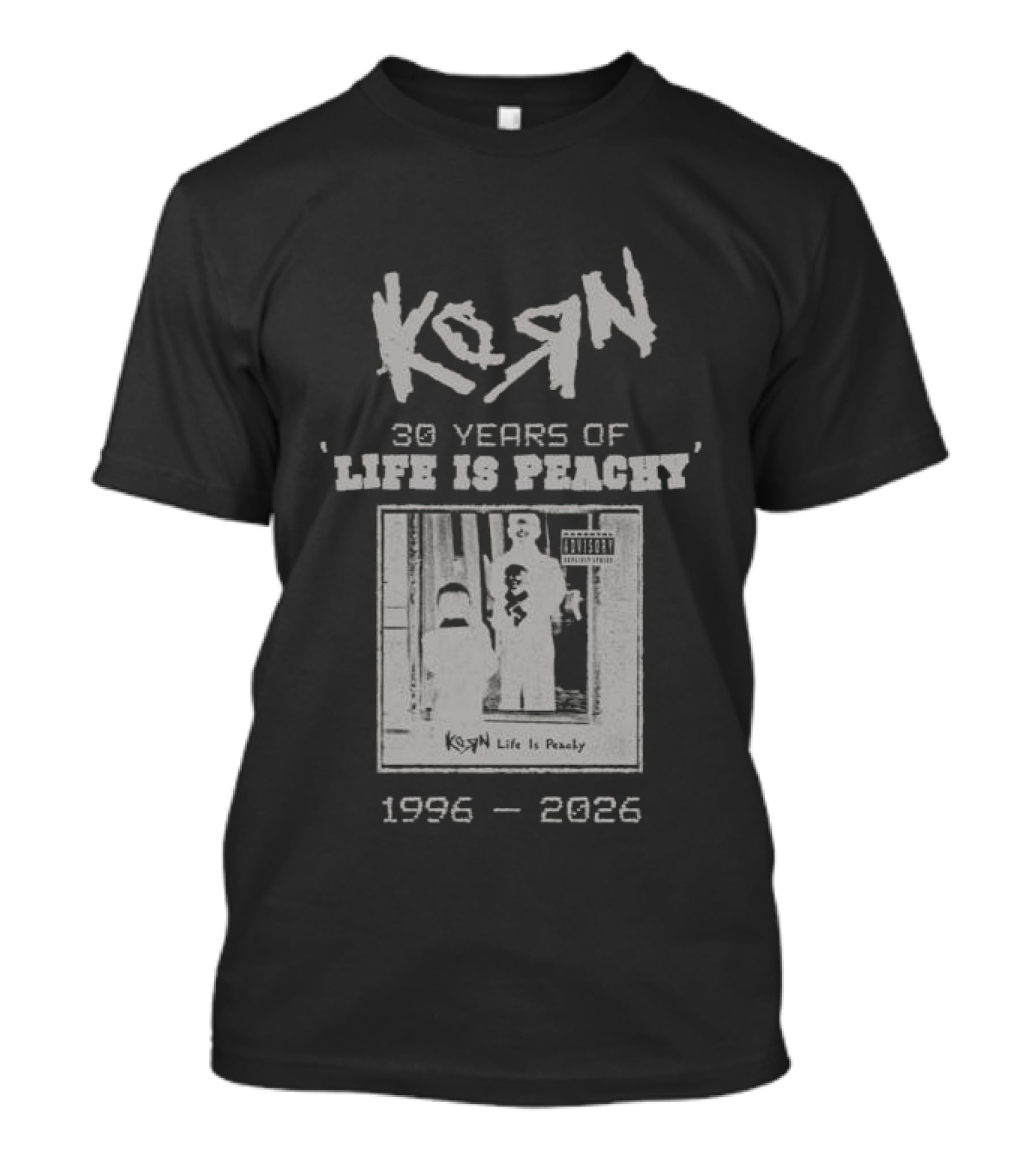 Korn Life Is Peachy 30 Years 1996 2026 Anniversary T-Shirt