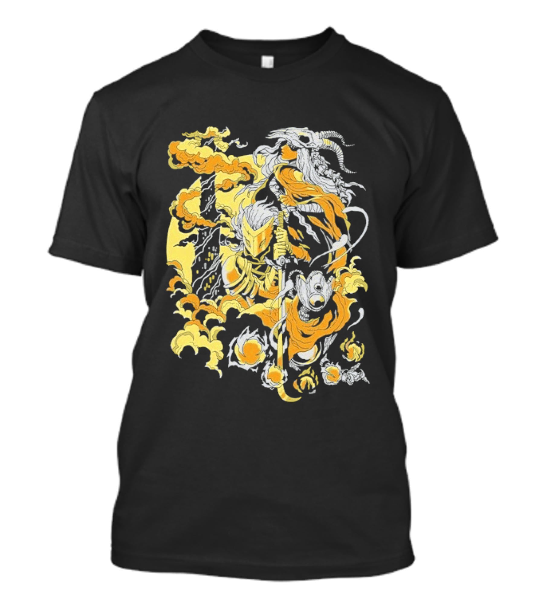 Slay The Spire The Spire Awaits Mysterious Fiery Knight T-Shirt