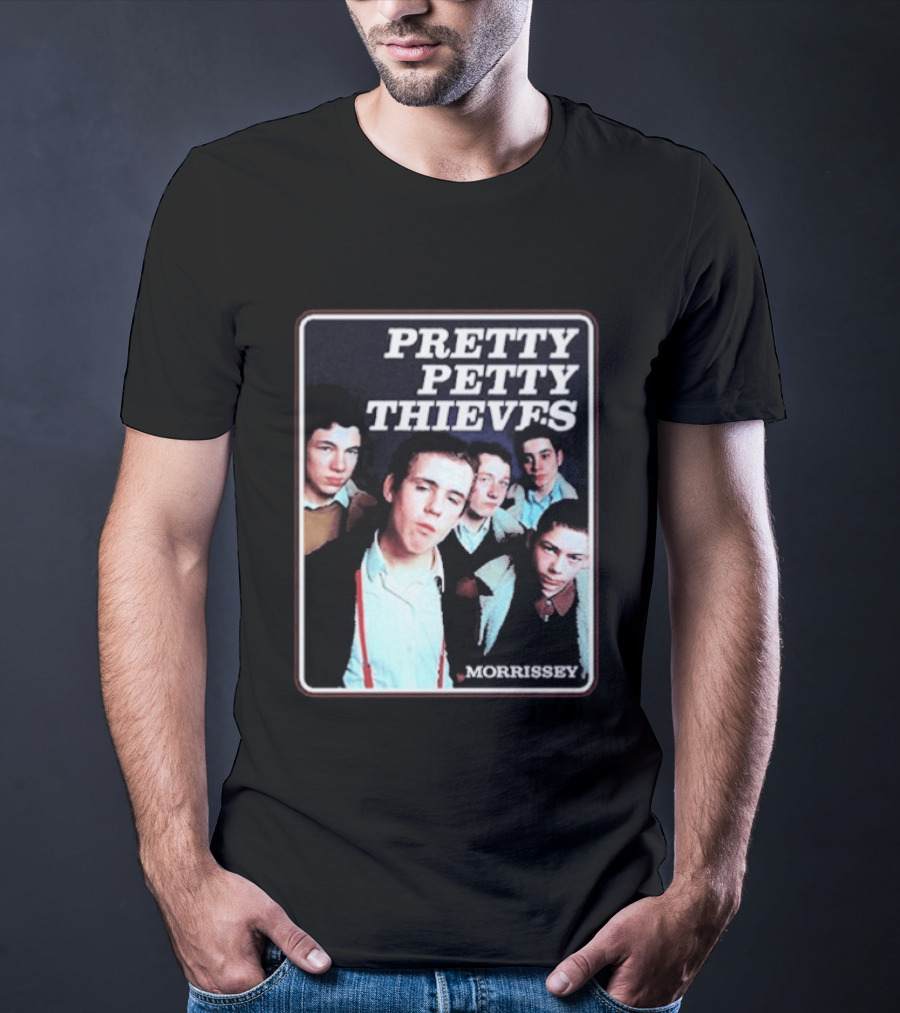 Pretty Petty Thieves Morrissey Band Photography T-Shirt