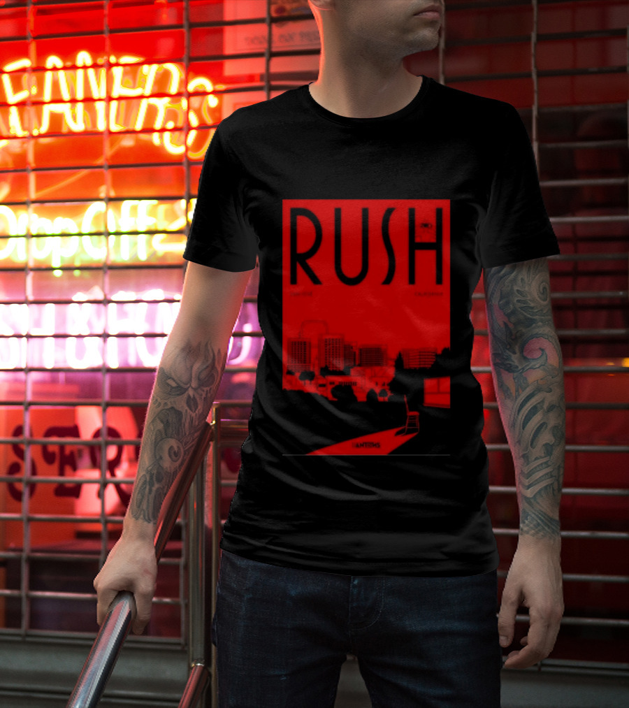 Rush San Jose California 2026 Tour Limited T-Shirt