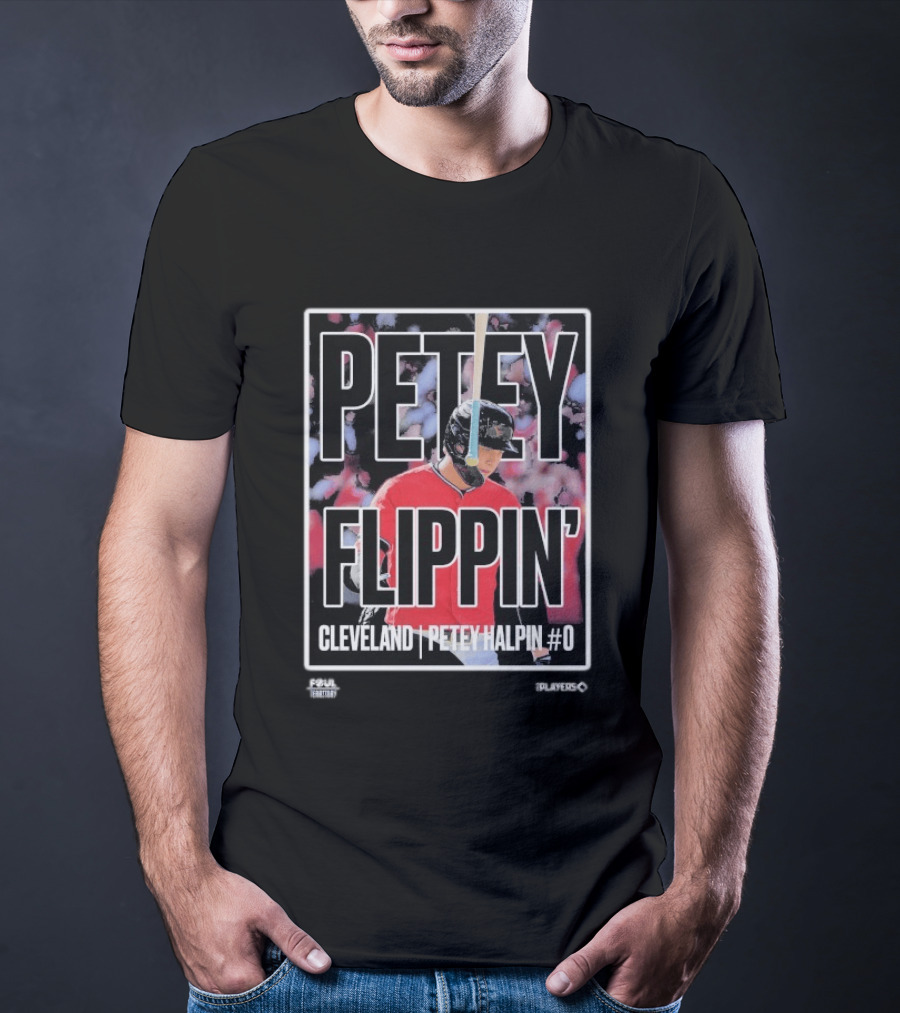 Petey Flippin' Cleveland Petey Halpin #0 T-Shirt