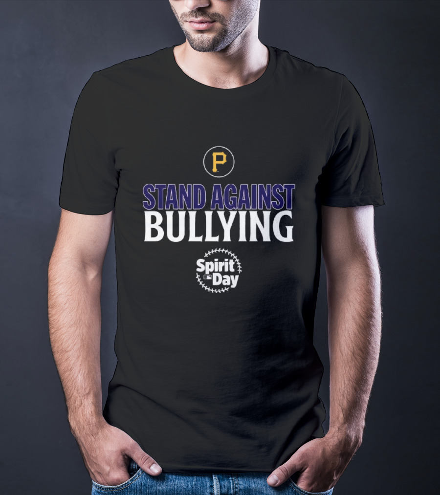 Pittsburgh Pirates Stand Against Bullying Spirit Day T-Shirt