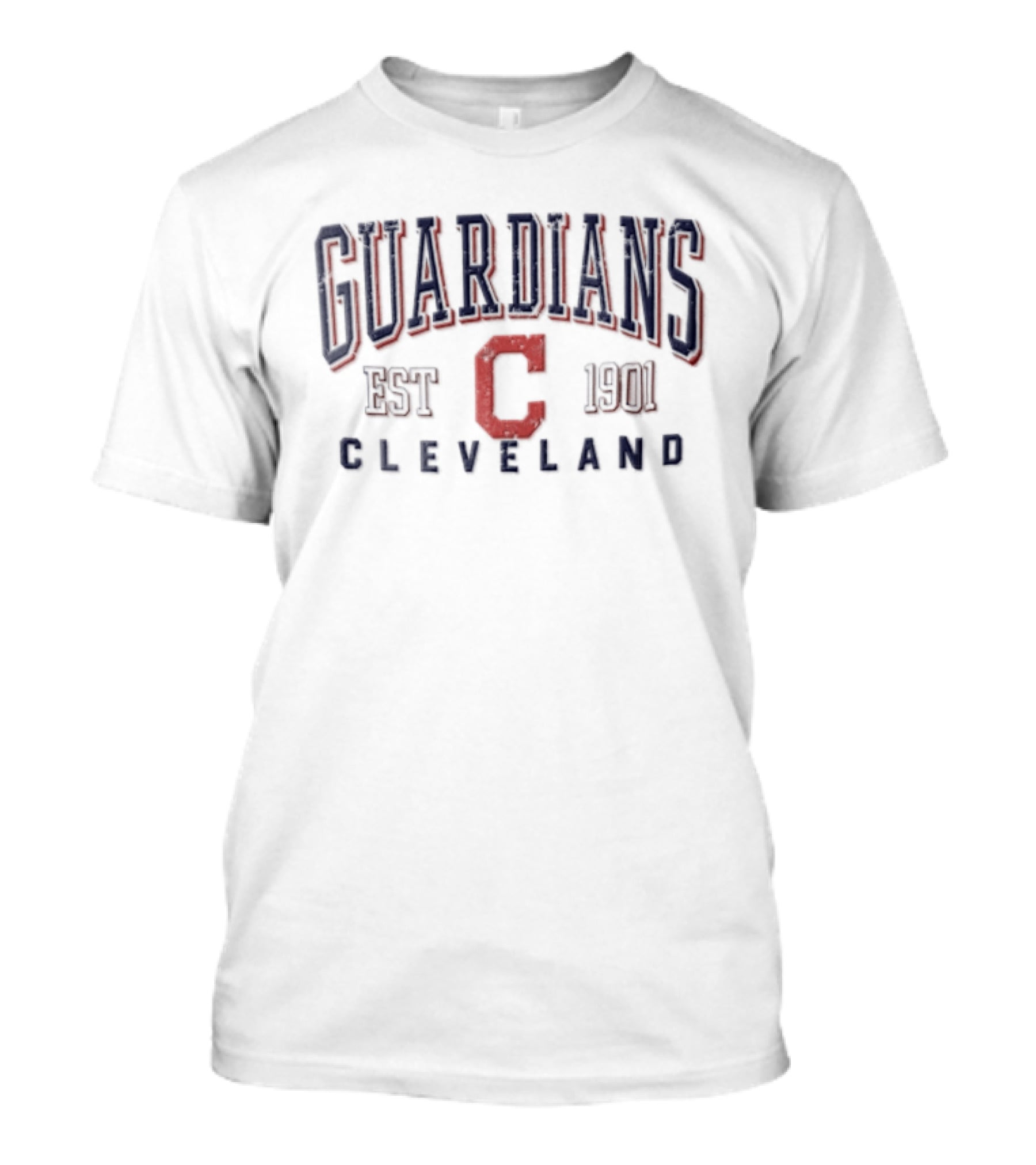Cleveland Guardians Est 1901 Classic Team Logo Icon C T-Shirt