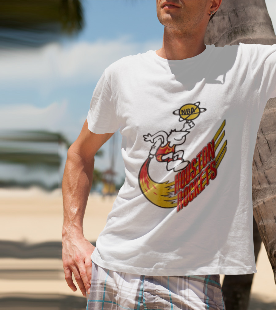 Houston Rockets NBA Turbo Basketball T-Shirt