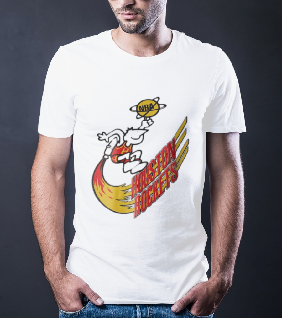 Houston Rockets NBA Turbo Basketball T-Shirt