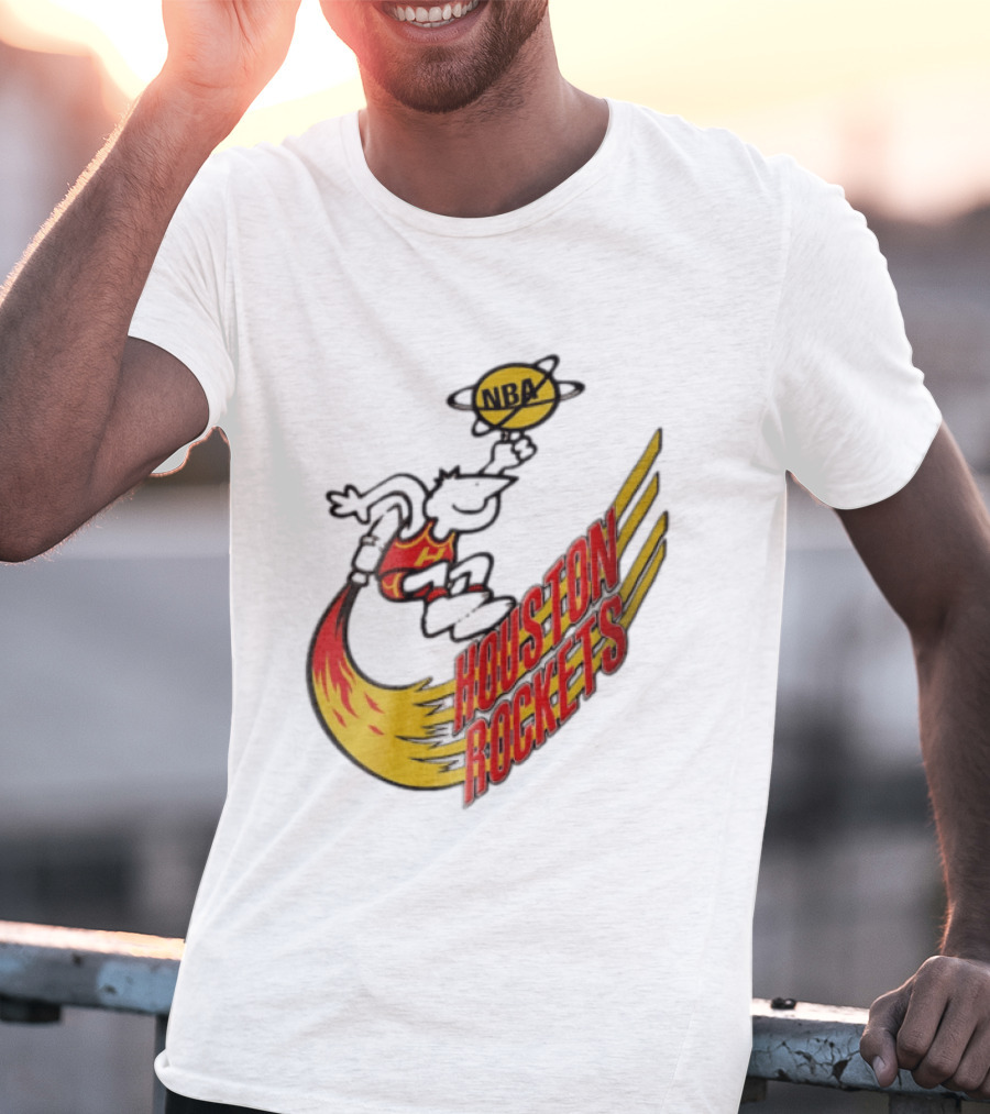 Houston Rockets NBA Turbo Basketball T-Shirt