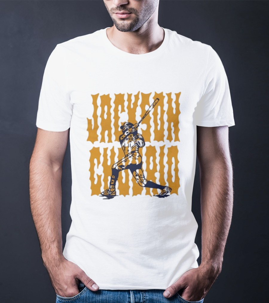 Jackson Chourio Milwaukee Brewers Baseball No 11 T-Shirt