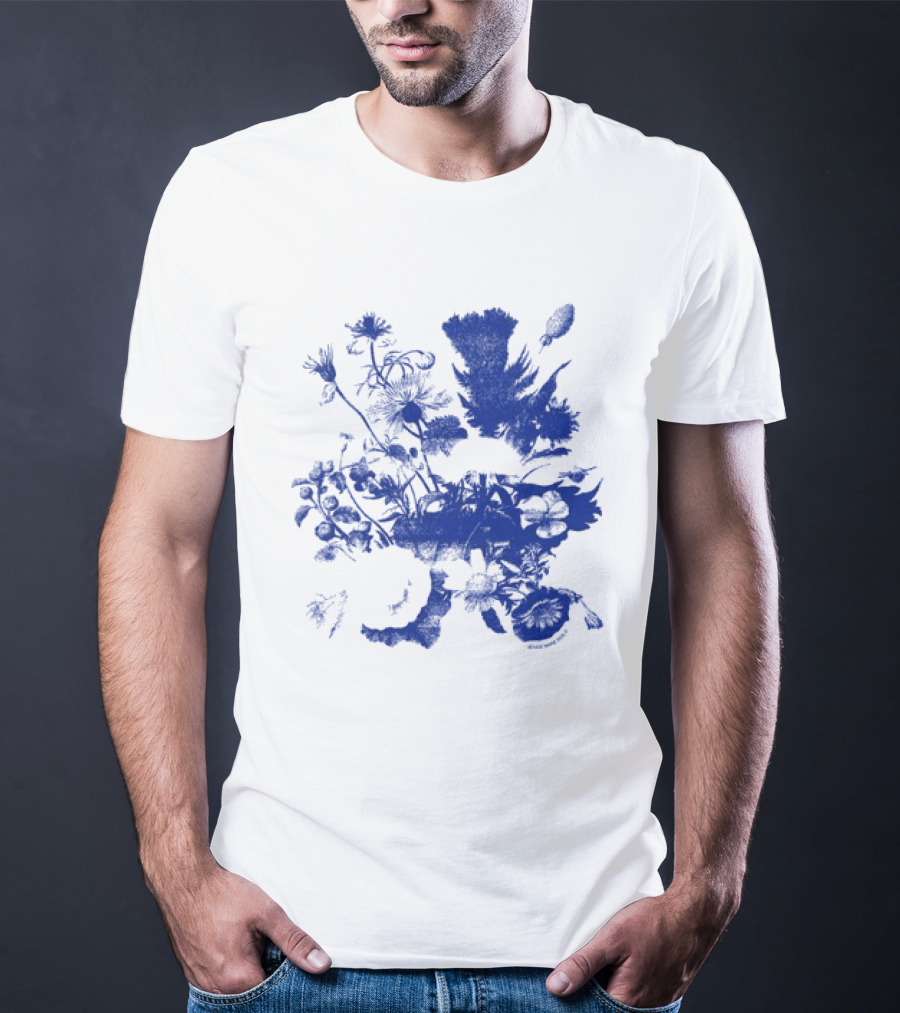 Jessie Ware Superbloom Longsleeve Blue Floral T-Shirt