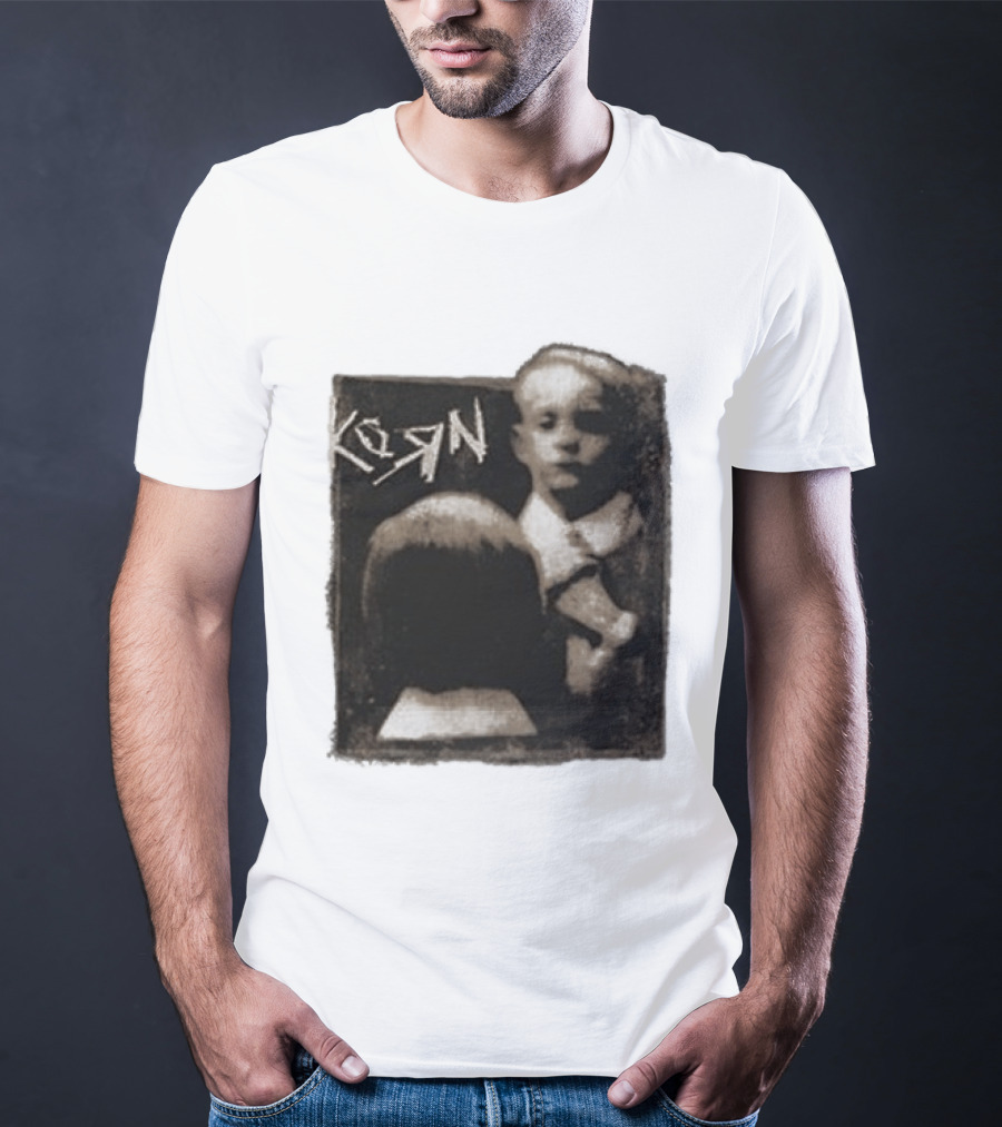 Korn Life Is Peachy 30th Anniversary Mirror Album Cover T-Shirt
