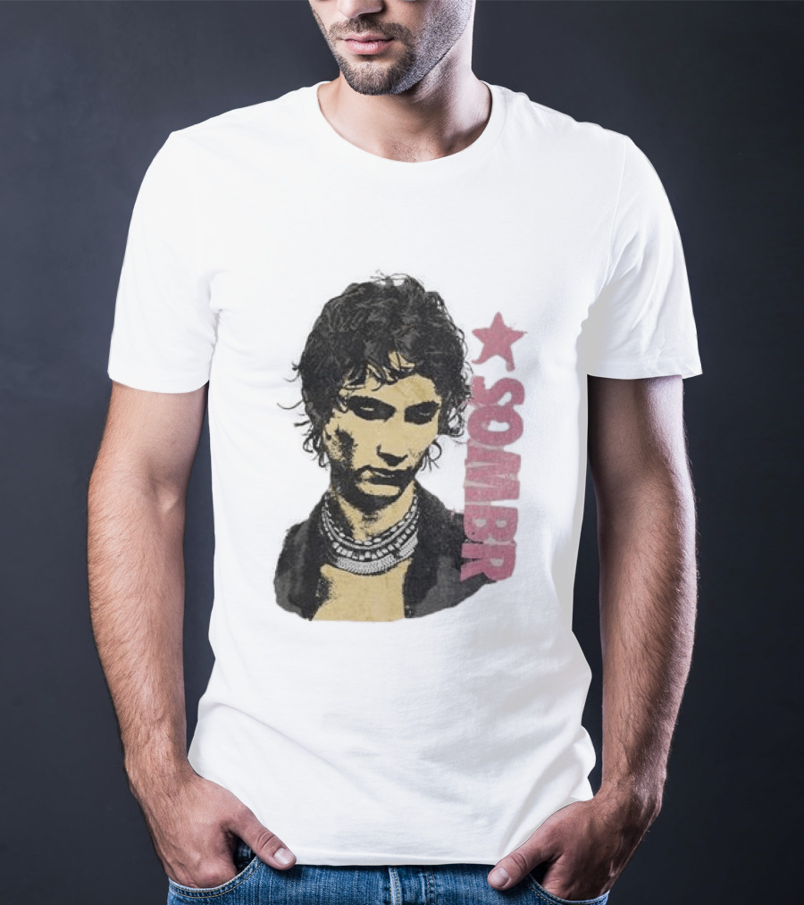 Sombr Store 2026 You Are The Reason Dateback Tour Star T-Shirt
