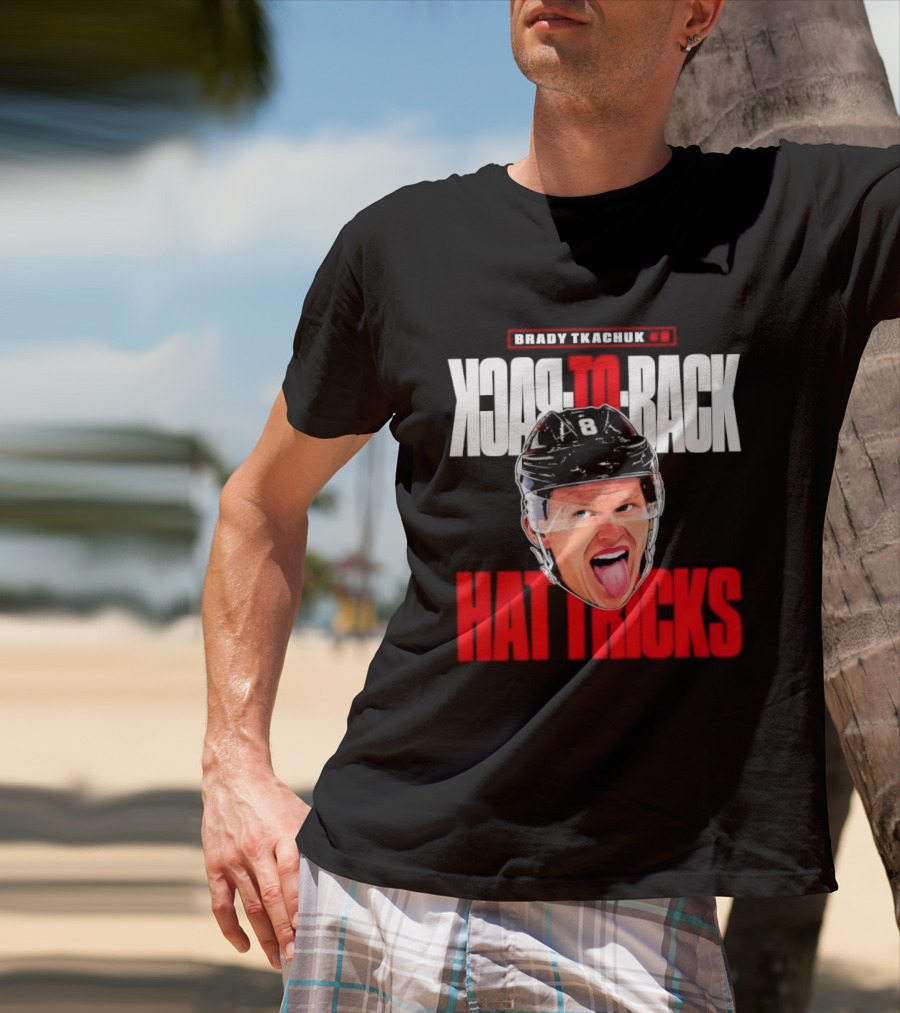 Brady Tkachuk Back To Back Hat Tricks T-Shirt
