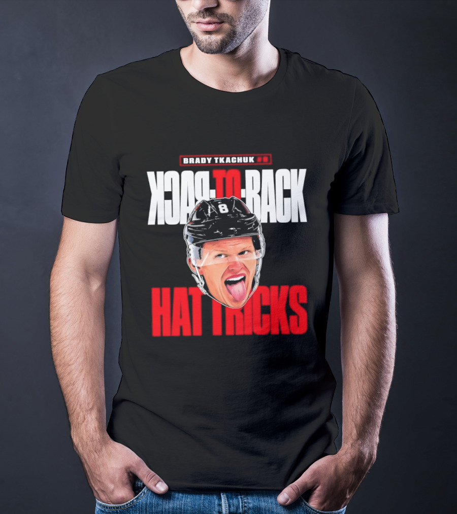 Brady Tkachuk Back To Back Hat Tricks T-Shirt