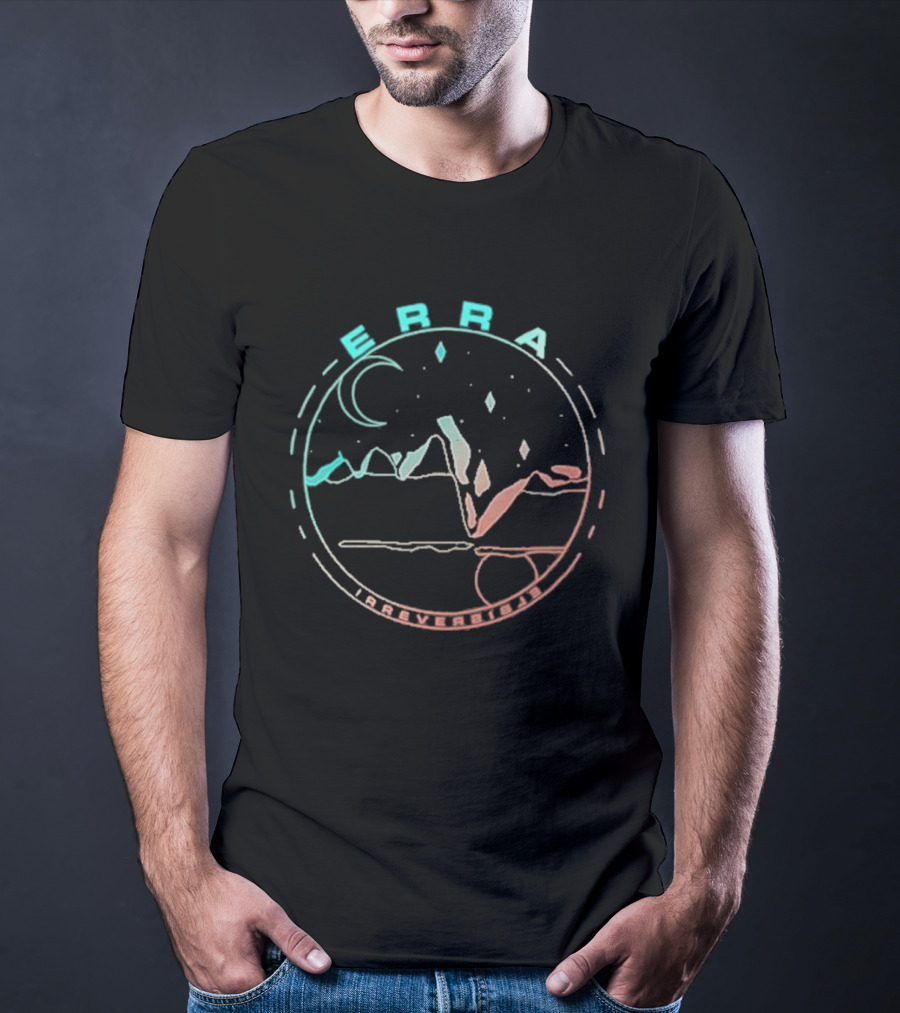 Erra Drift 2026 Lunar Mountain Landscape Vintage Aesthetic T-Shirt