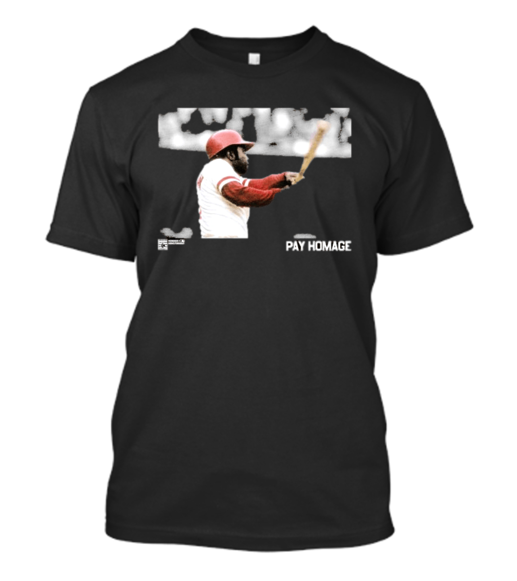 Joe Morgan Baseball Swing Pay Homage T-Shirt