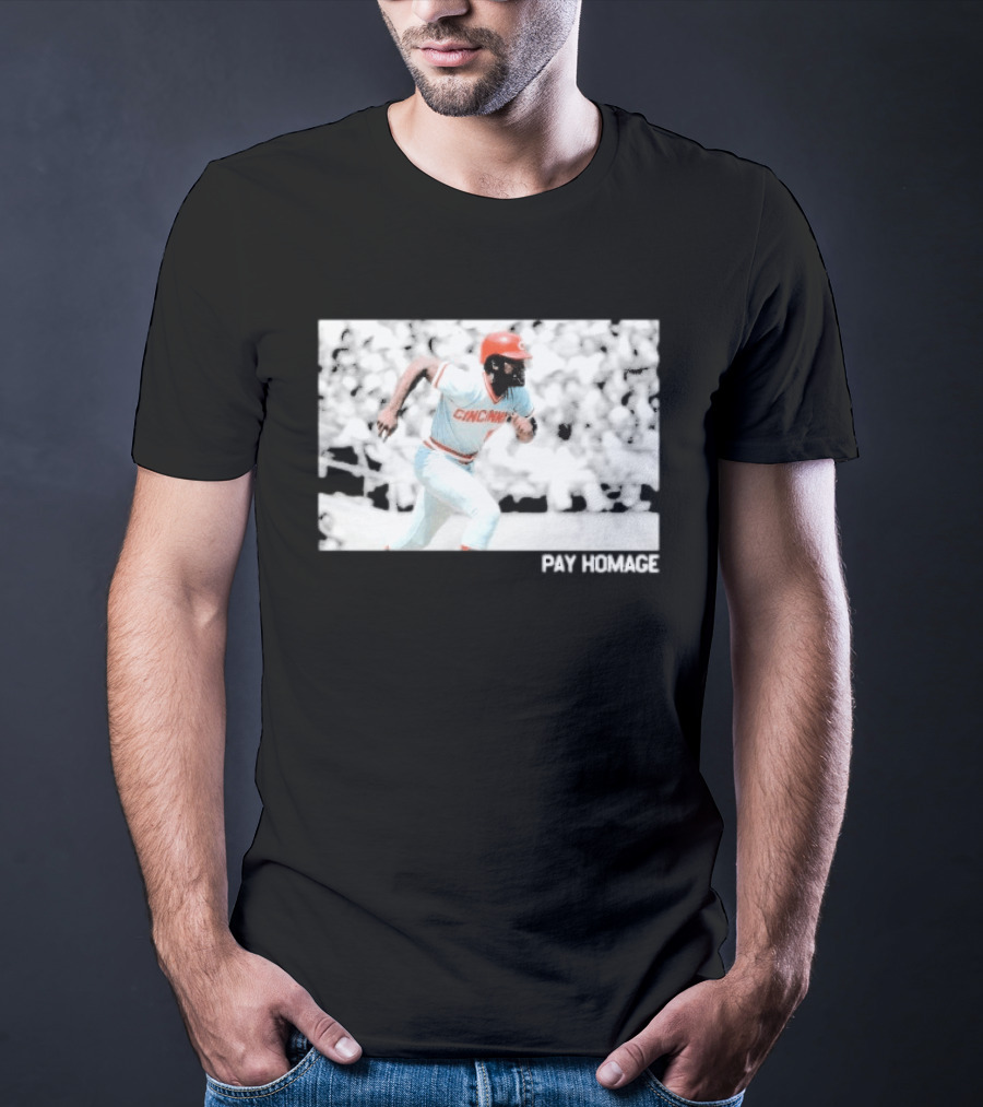 Cincinnati Baseball Legend George Foster Pay Homage T-Shirt