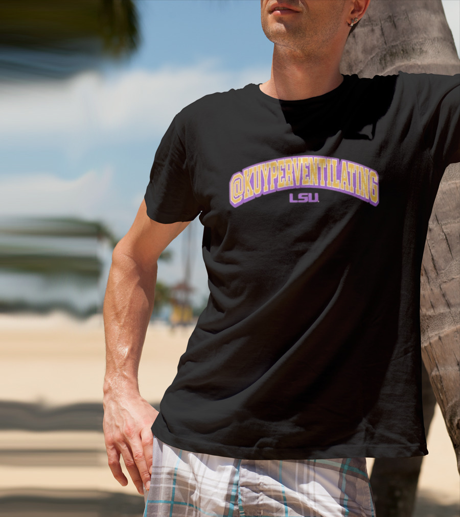 LSU Tigers Kuyperventilating Gold Rylie Kuyper T-Shirt