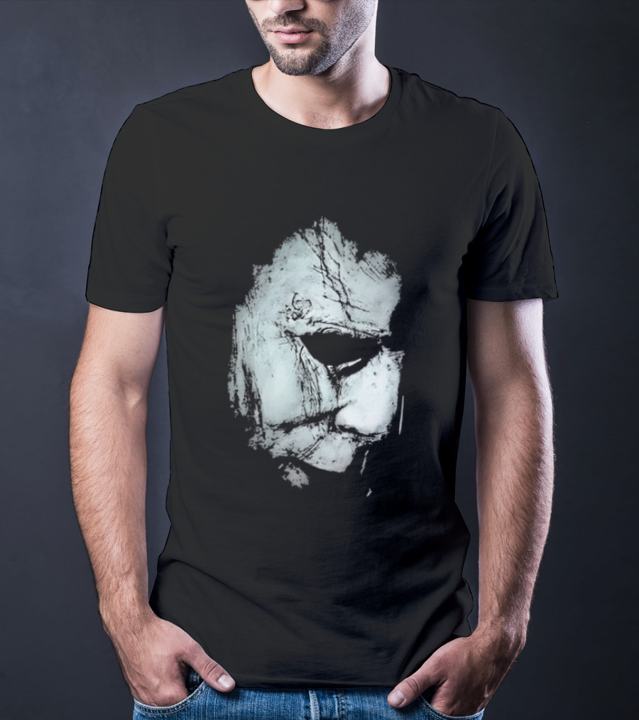Michael Myers Mask Halloween Horror T-Shirt