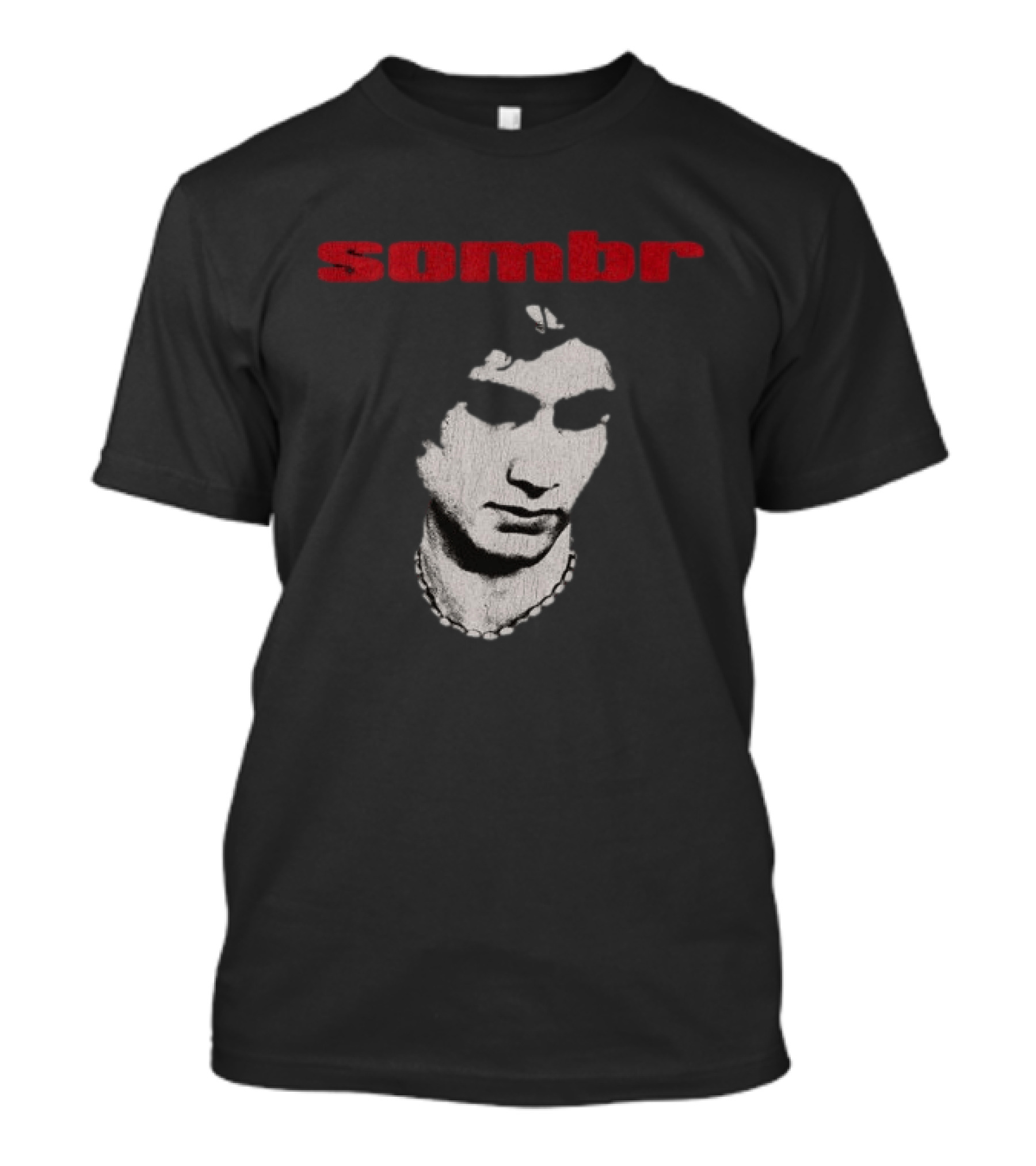 Sombr Store 2026 You Are The Reason Dateback Tour Necklace Face T-Shirt