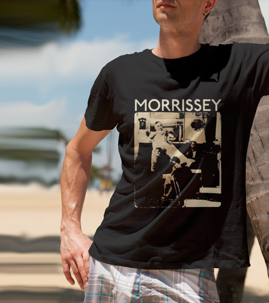 Morrissey Barbershop Scene 2026 Tour T-Shirt