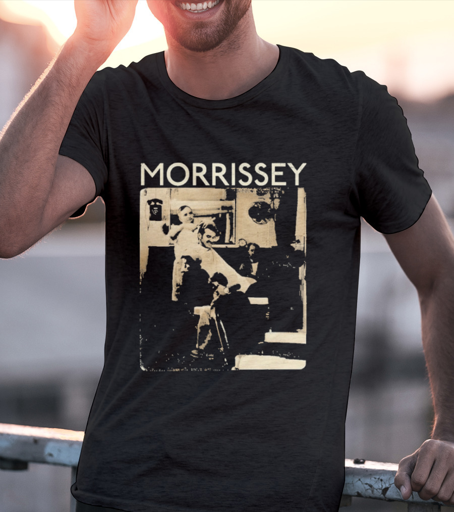 Morrissey Barbershop Scene 2026 Tour T-Shirt