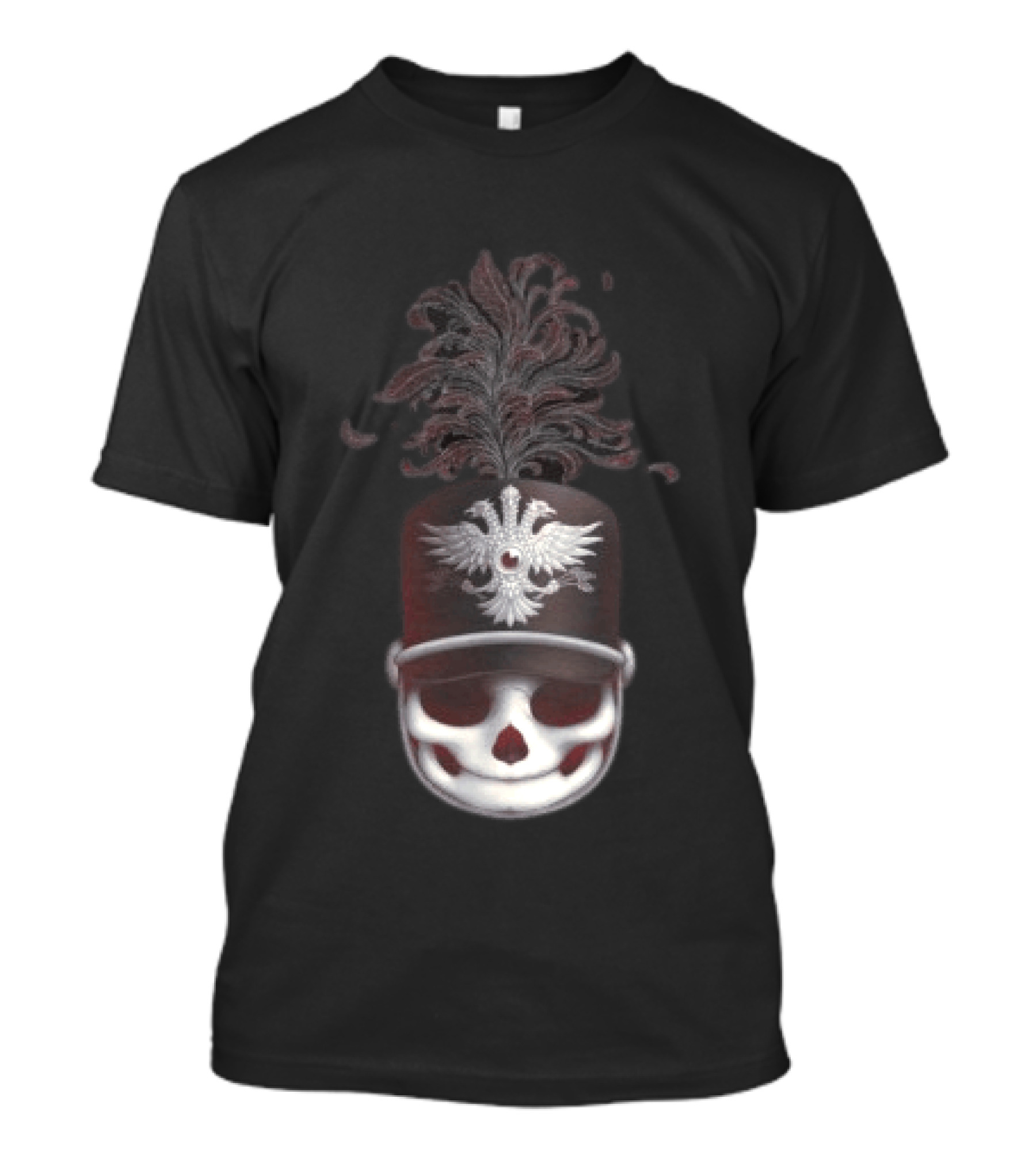 My Chemical Romance Black Parade Skeleton Marching Band Helmet T-Shirt