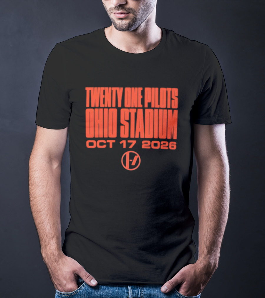 Twenty One Pilots Ohio Stadium Oct 17 2026 Event T-Shirt