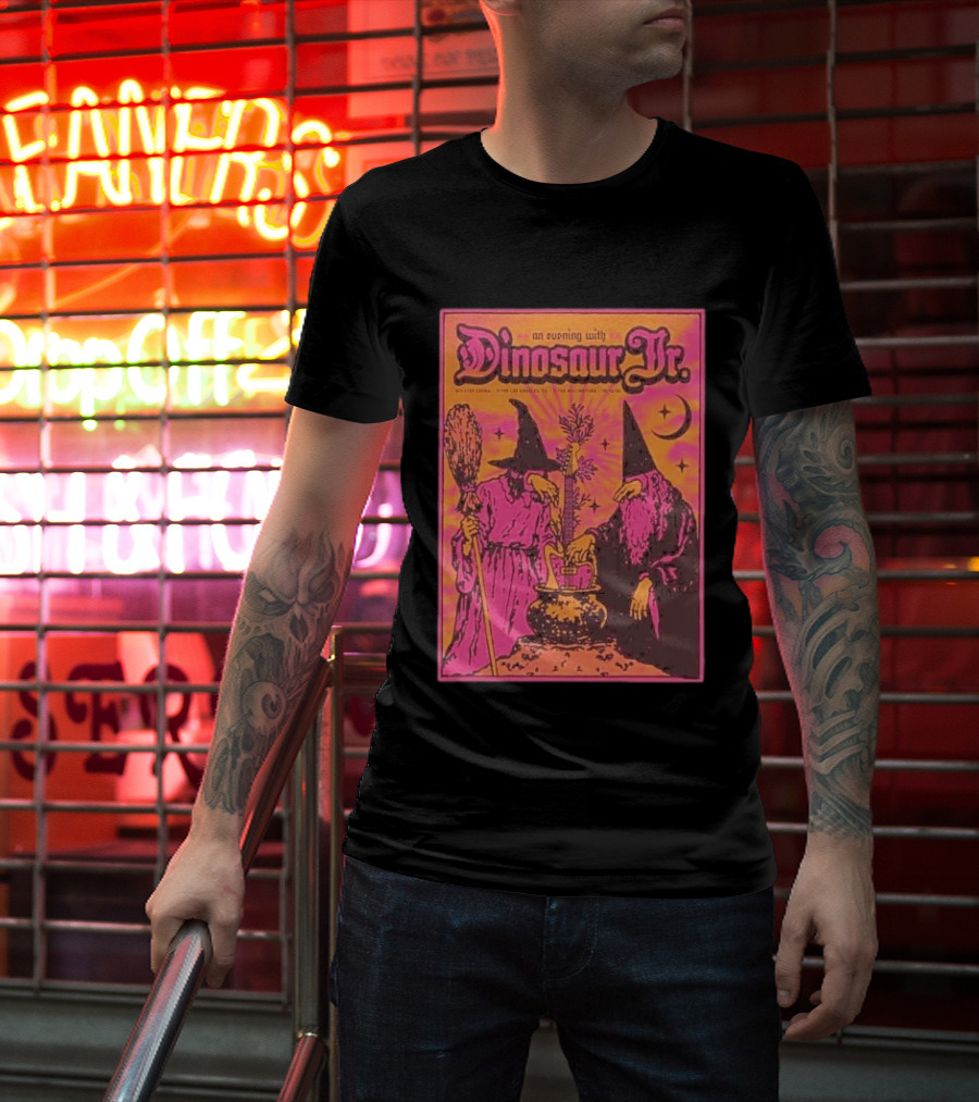 An Evening With Dinosaur Jr The Bellwether Los Angeles October 16th 2026 Wizard T-Shirt