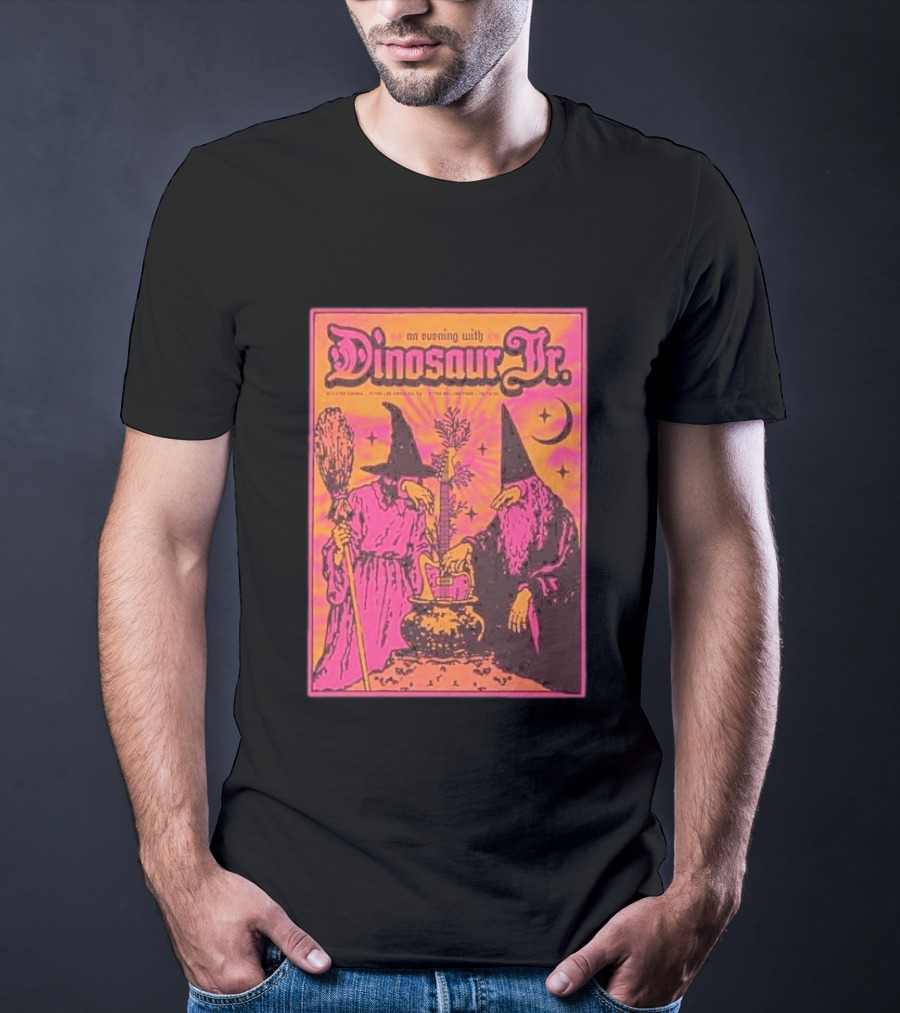An Evening With Dinosaur Jr The Bellwether Los Angeles October 16th 2026 Wizard T-Shirt