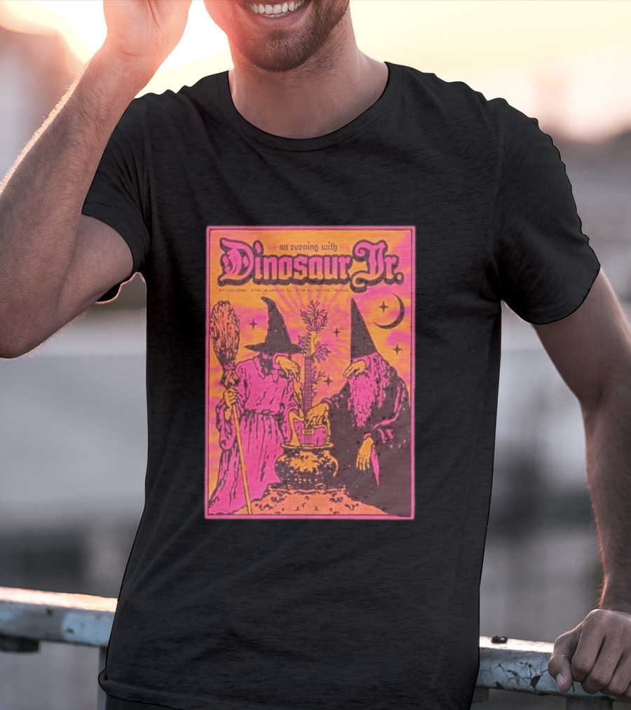 An Evening With Dinosaur Jr The Bellwether Los Angeles October 16th 2026 Wizard T-Shirt