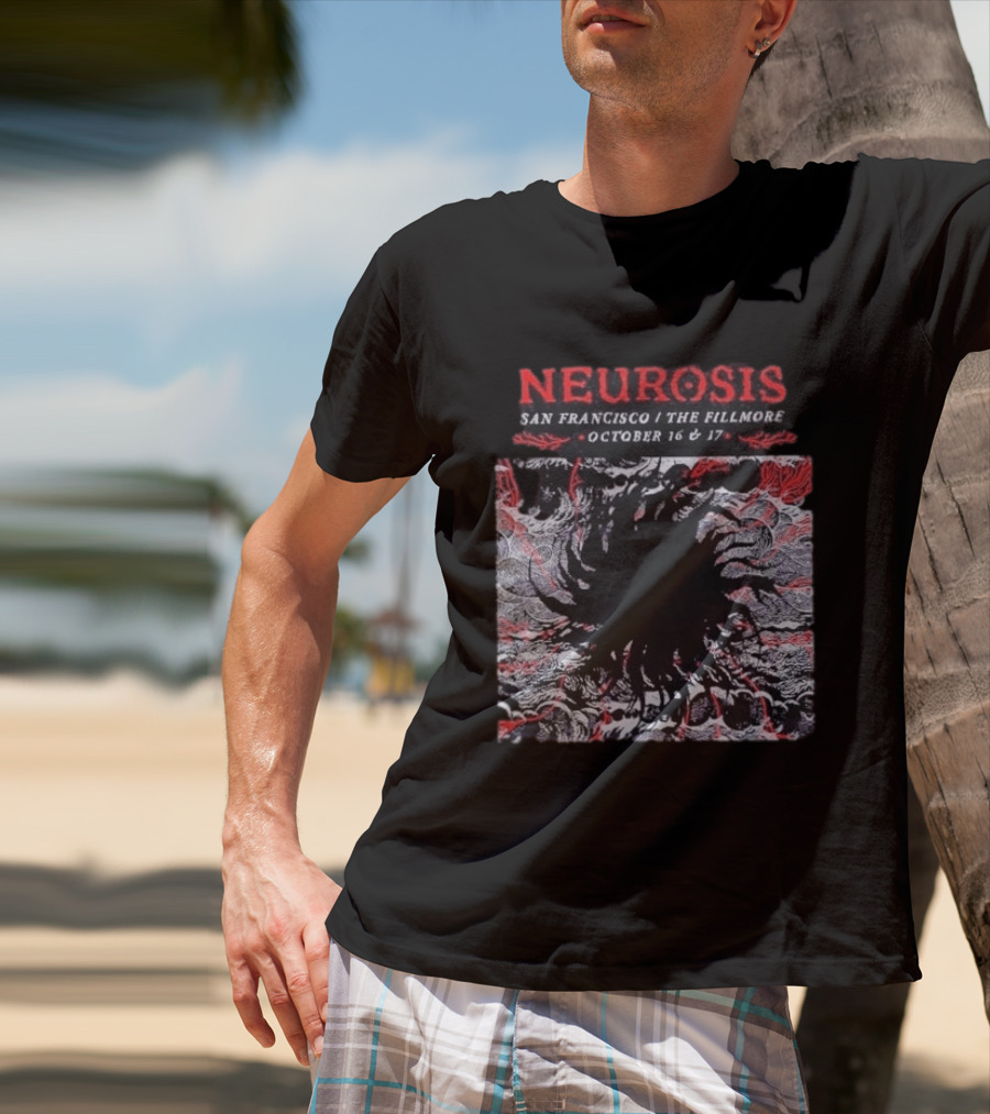 Neurosis San Francisco The Fillmore October 16 & 17 Concert T-Shirt