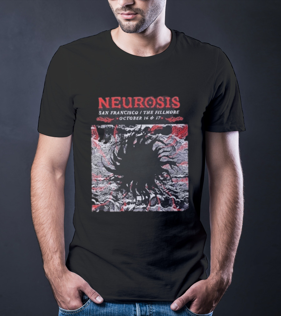 Neurosis San Francisco The Fillmore October 16 & 17 Concert T-Shirt