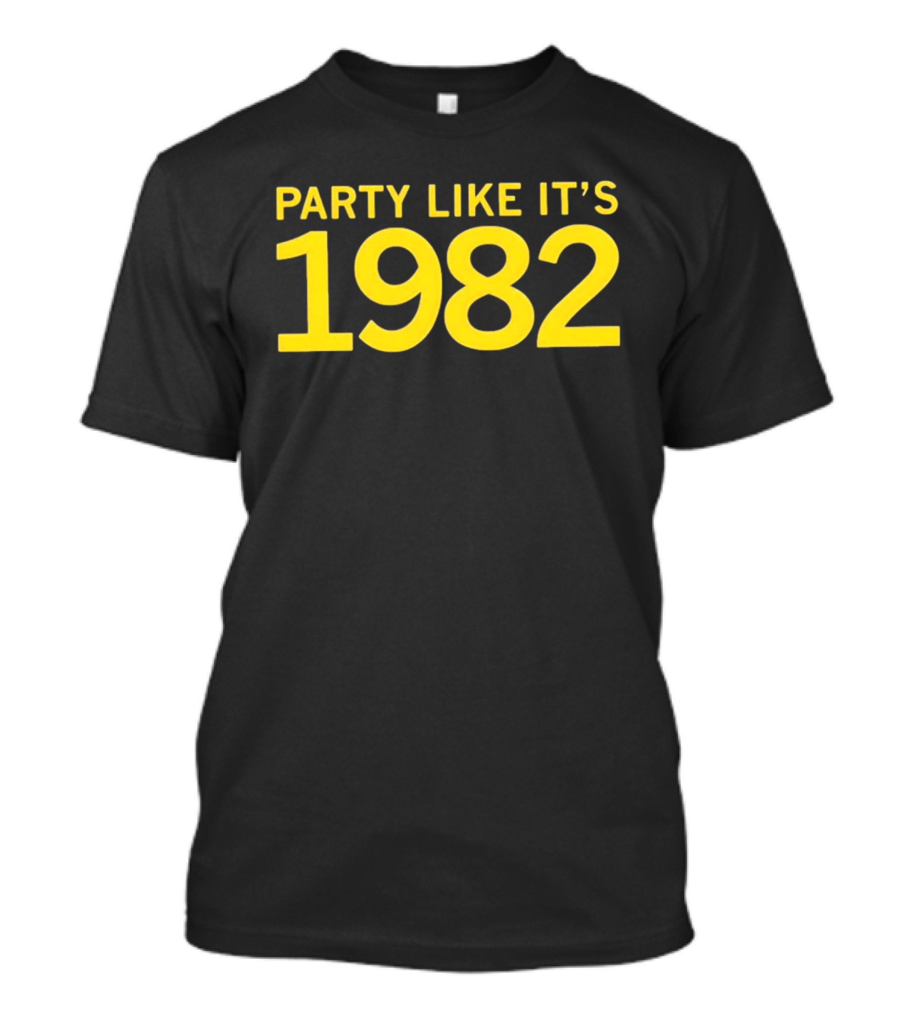 Party Like It's 1982 Birthday Celebration T-Shirt