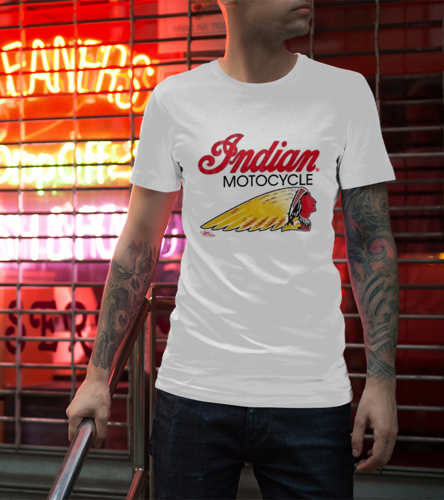Indian Motorcycle Vintage Head T-Shirt