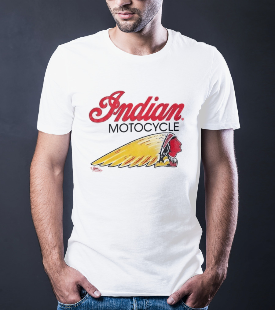 Indian Motorcycle Vintage Head T-Shirt