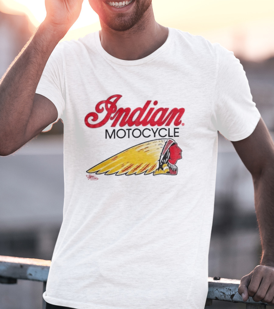 Indian Motorcycle Vintage Head T-Shirt