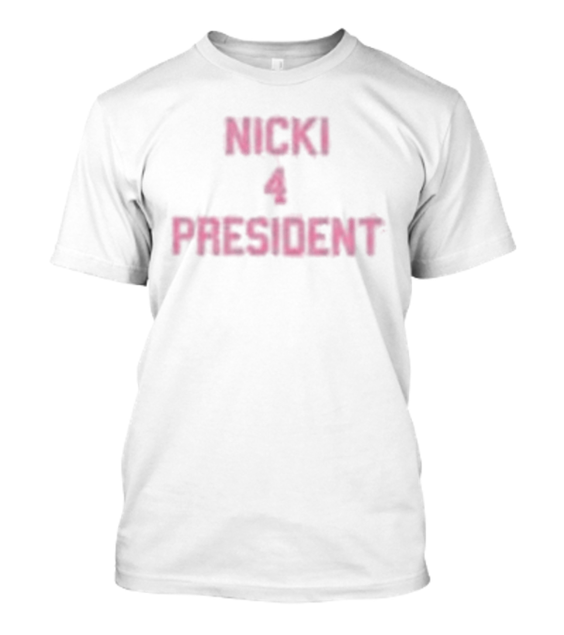 Nicki 4 President Bold Pink T-Shirt