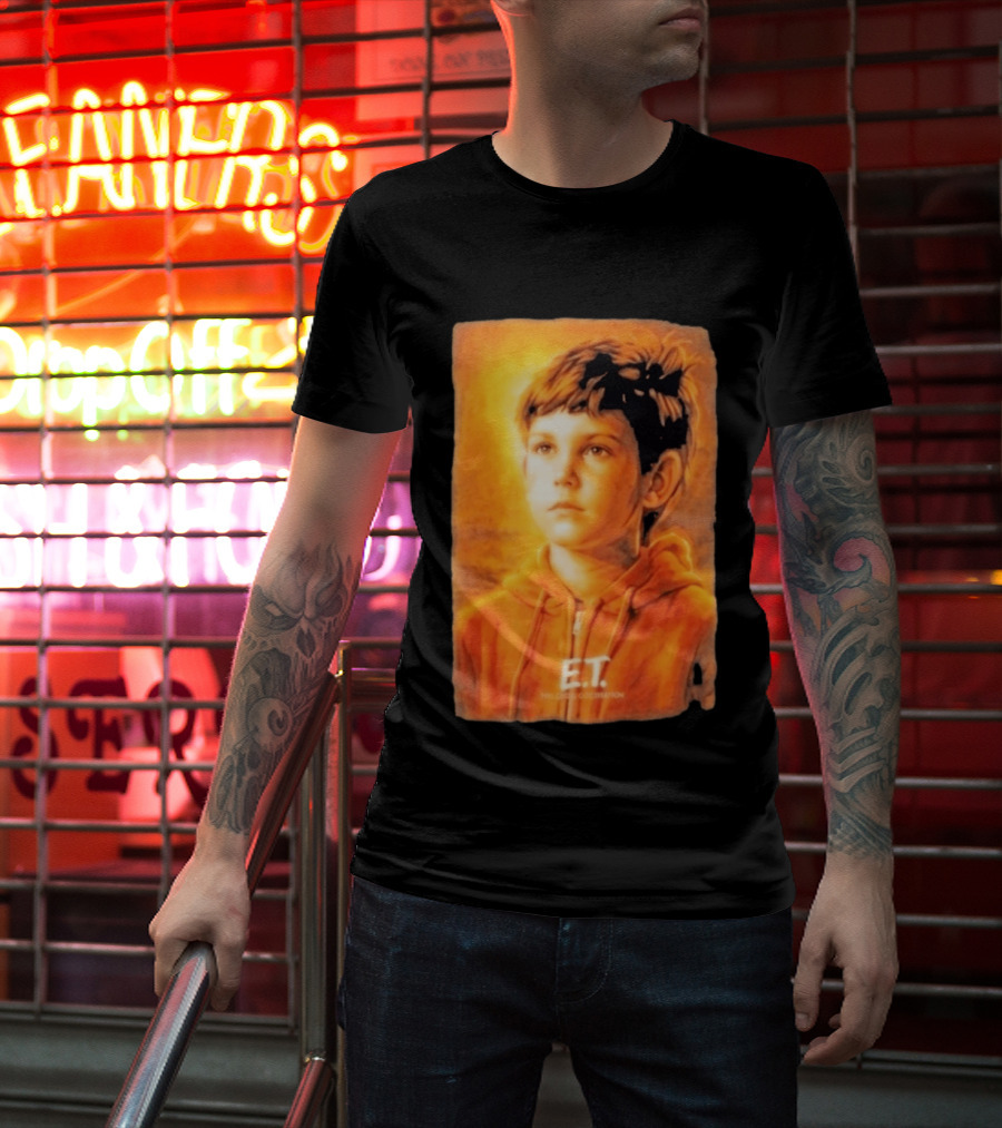 Hideo Kojima E.T. The Extra Terrestrial Collaboration T-Shirt