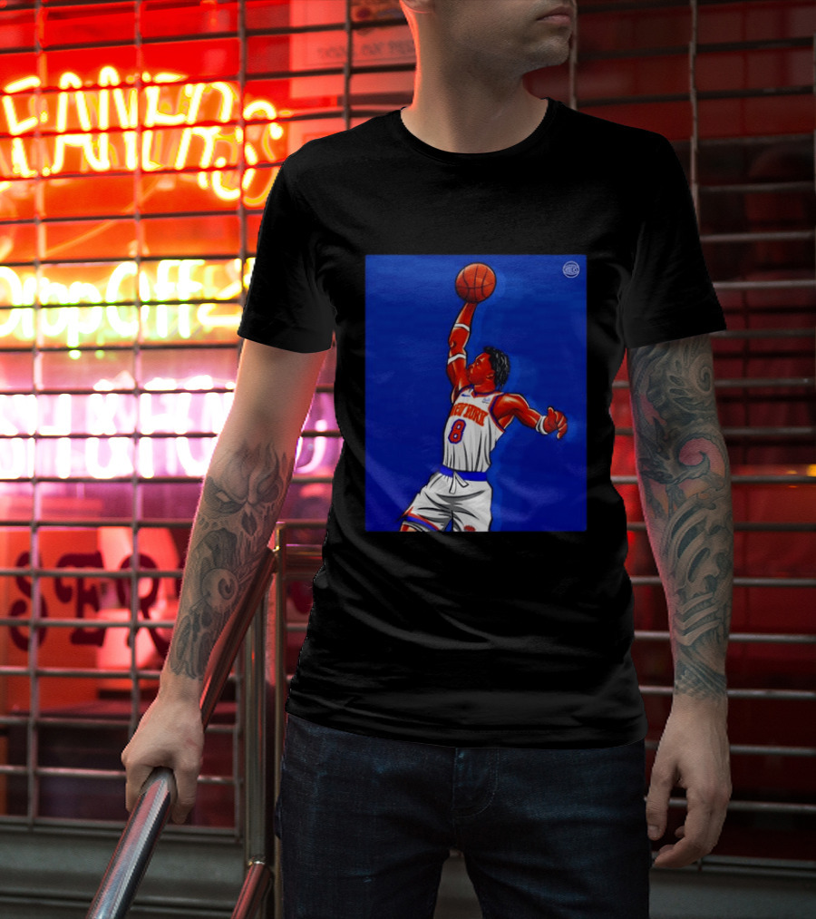OG Anunoby New York Knicks Dunk Action Moment 8 Jersey T-Shirt