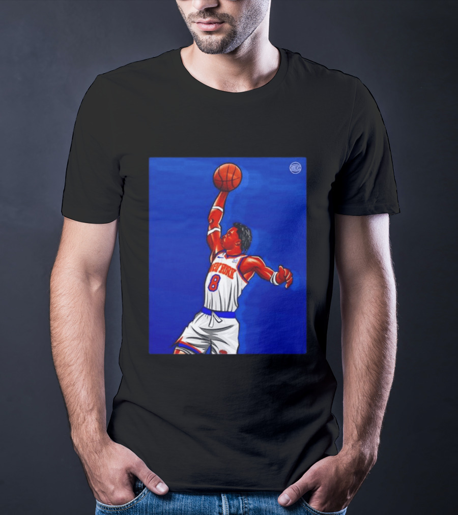 OG Anunoby New York Knicks Dunk Action Moment 8 Jersey T-Shirt