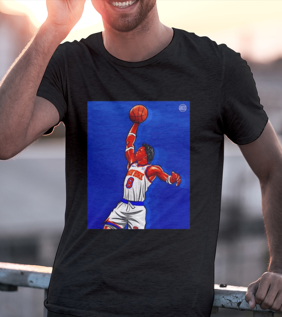 OG Anunoby New York Knicks Dunk Action Moment 8 Jersey T-Shirt