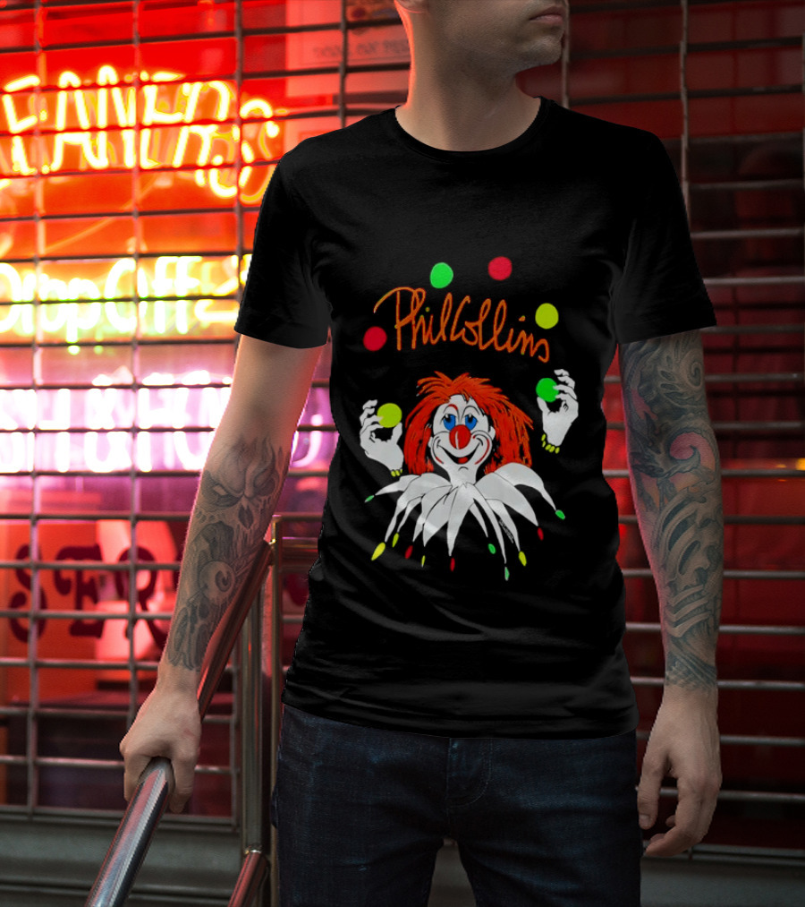 Phil Collins But Seriously Juggling Clown T-Shirt