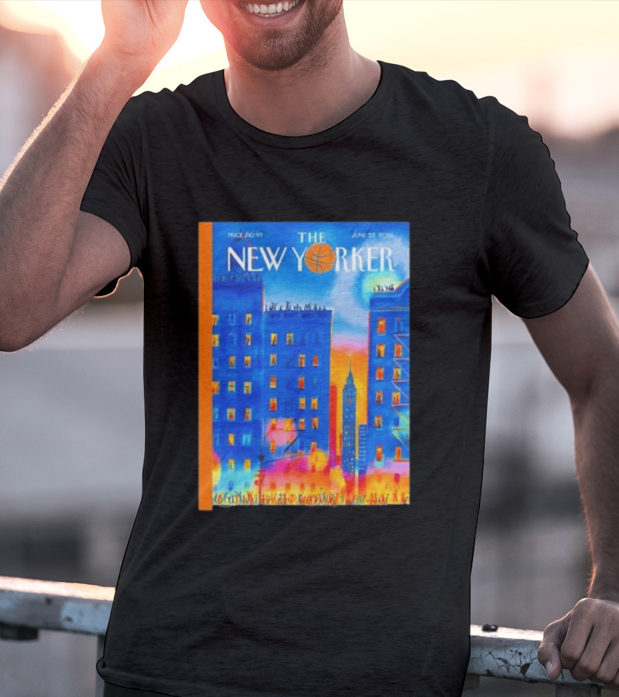 Pierre Emmanuel Lyet The New Yorker June 12 2023 Basketball Art Cover T-Shirt