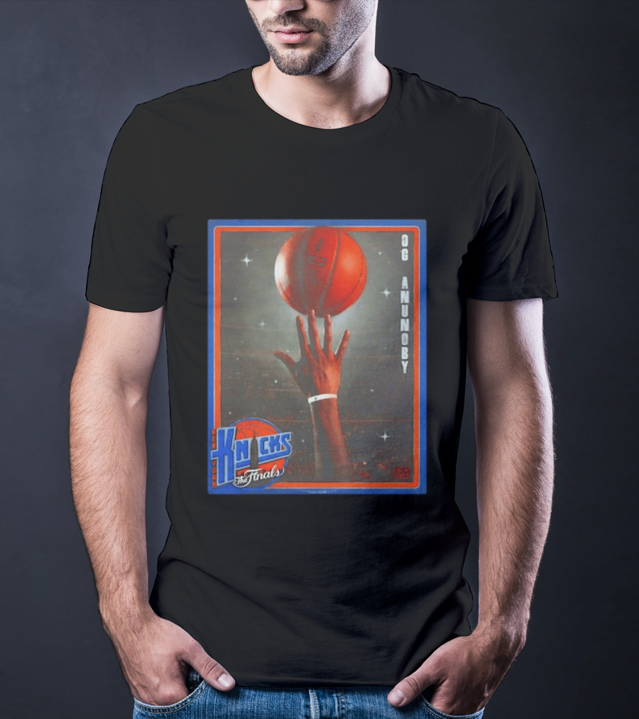 The New York Knicks The Finals OG Anunoby Basketball T-Shirt