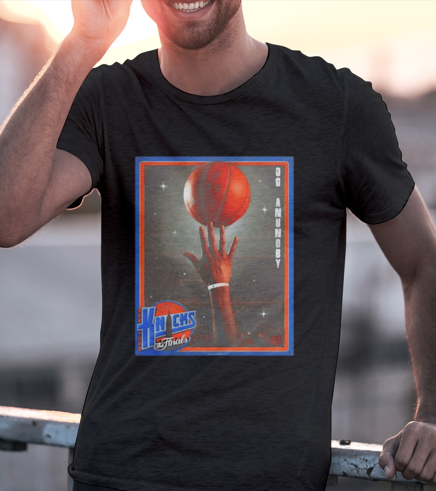 The New York Knicks The Finals OG Anunoby Basketball T-Shirt