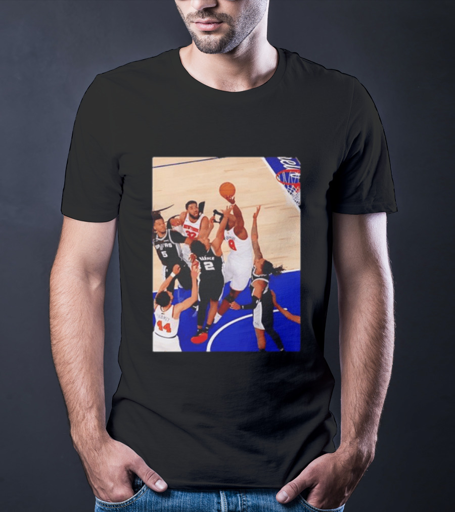 The Putback With OG Knicks Dunking Against Spurs T-Shirt