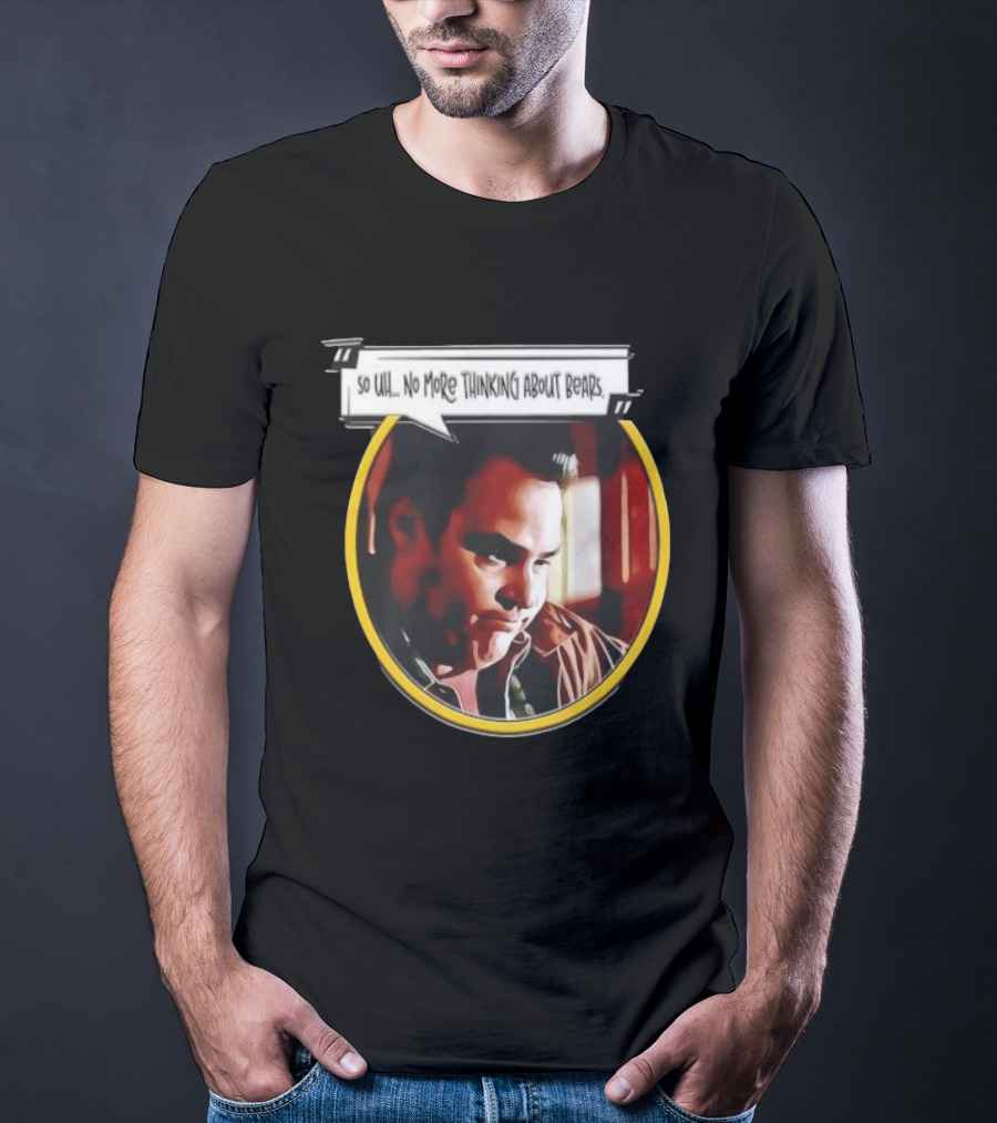 Tony Soprano The Sopranos No More Thinking About Bears HBO Television T-Shirt