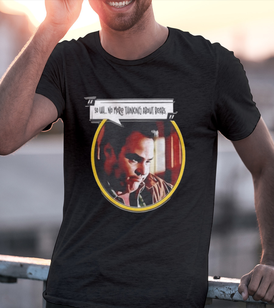 Tony Soprano The Sopranos No More Thinking About Bears HBO Television T-Shirt