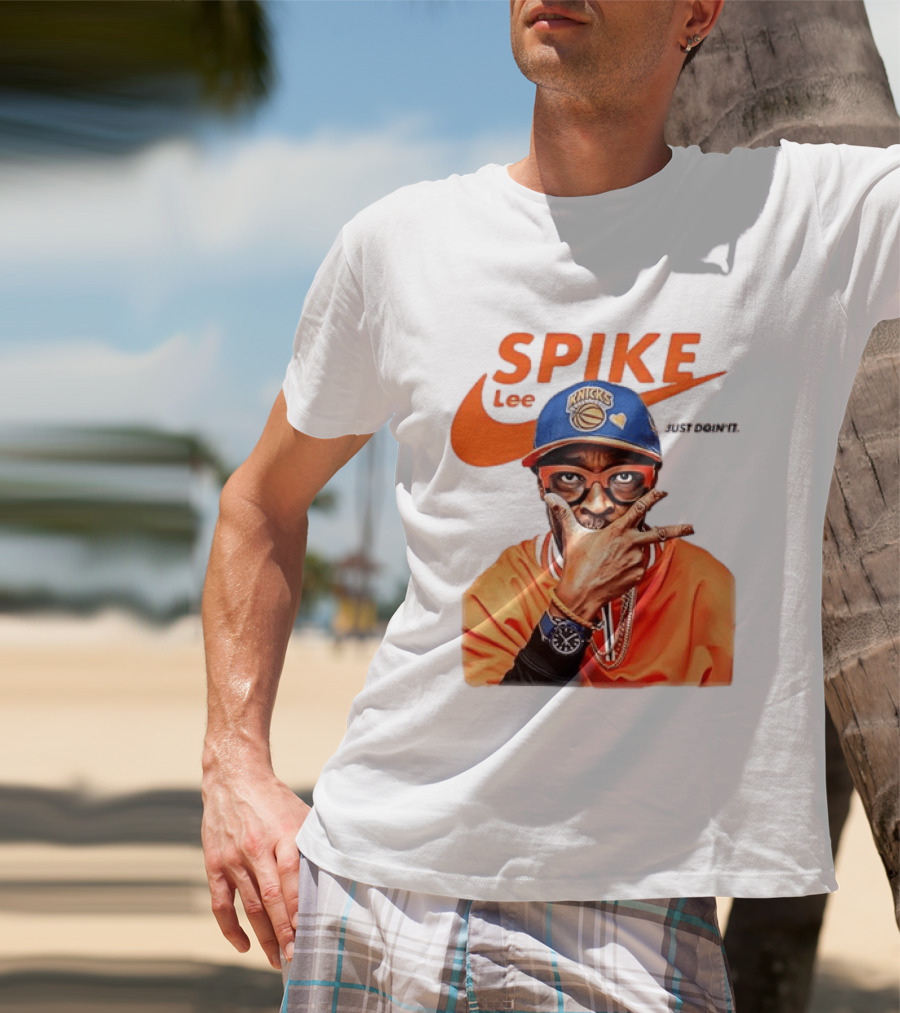 Spike Lee Knicks New York JUST DOIN IT T-Shirt