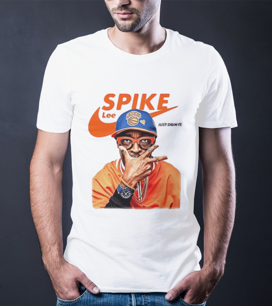 Spike Lee Knicks New York JUST DOIN IT T-Shirt
