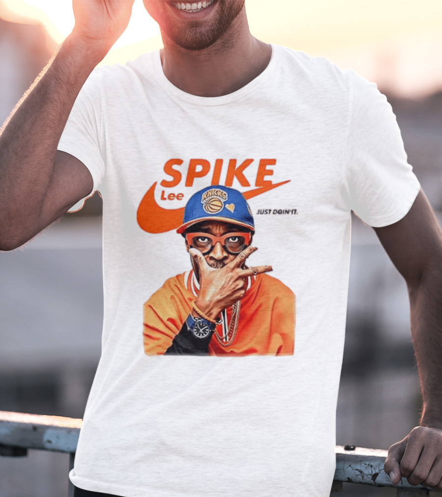Spike Lee Knicks New York JUST DOIN IT T-Shirt